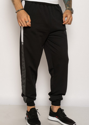 Темно-серые спортивные демисезонные джоггеры брюки Time of Style