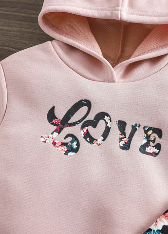 Комбинированный демисезонный костюм (худи, леггинсы) брючный SHEIN