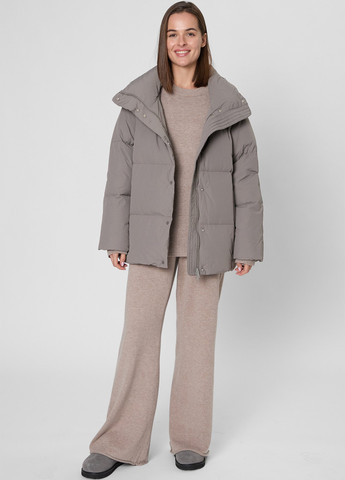 Серый зимний Пуховик PRPY