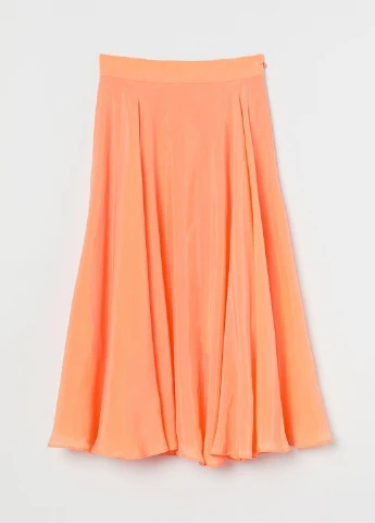 Оранжевая юбка H&M