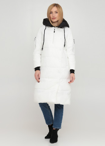 Белая зимняя куртка Sobello