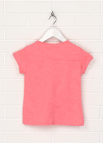 Розовая летняя футболка Cigit
