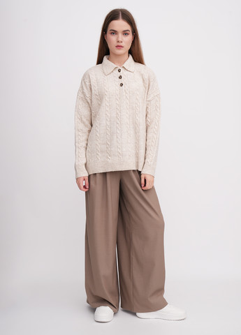 Светло-бежевый демисезонный свитер EQUILIBRI