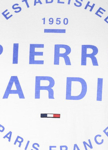 Белая футболка Pierre Cardin