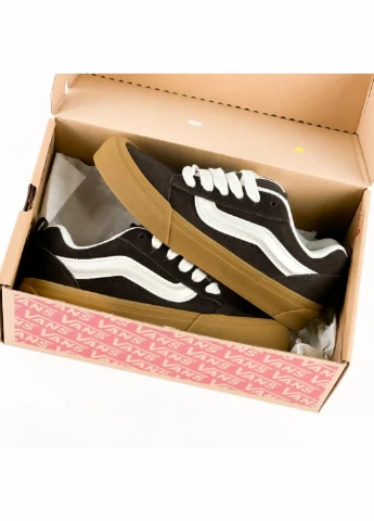 Кросівки Knu Skool Dark VN000CS0D4C1 Vans Vans Knu Skool Dark коричневі всесезони (340112204)