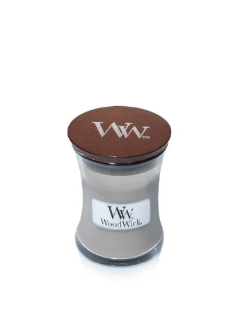 Ароматична свічка з ароматом потріскуючого деревного вогню Mini Fireside 85 г WoodWick (227516372)