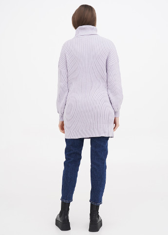 Сиреневый демисезонный свитер No Brand