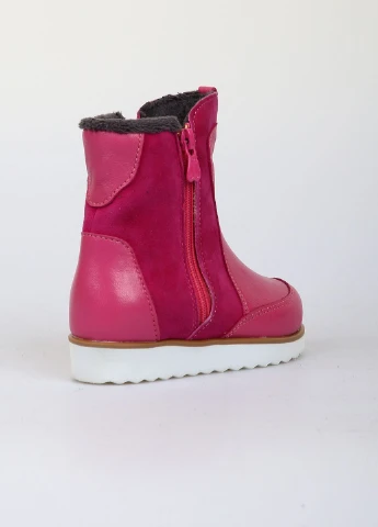 Фуксия кэжуал осенние ботинки Foletti Kids