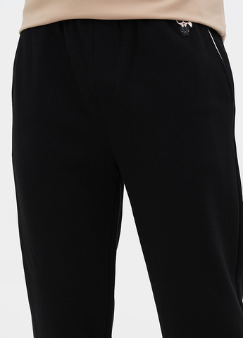 Черные спортивные демисезонные зауженные брюки Karl Lagerfeld