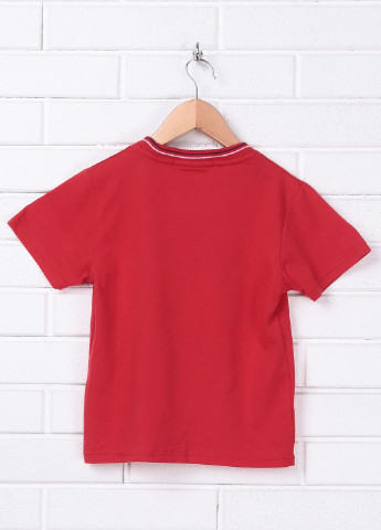 Красная летняя футболка Urchin