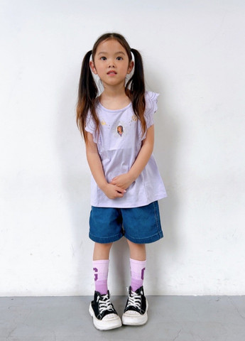 Бузкова літня футболка Uniqlo