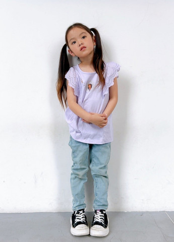 Бузкова літня футболка Uniqlo