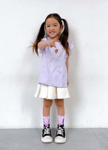 Бузкова літня футболка Uniqlo