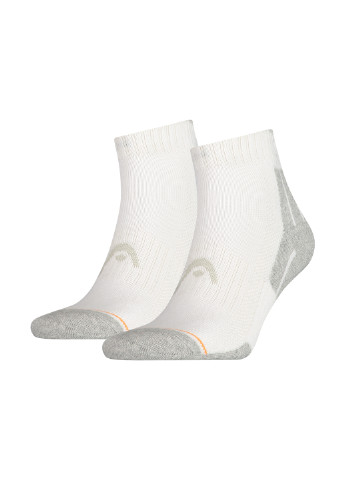 Шкарпетки (2 пари) Head логотипи білі спортивні