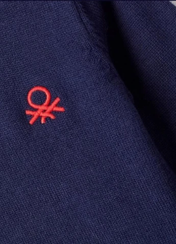 Темно-синій демісезонний джемпер 1244c1949.g-252 джемпер United Colors of Benetton Jamper