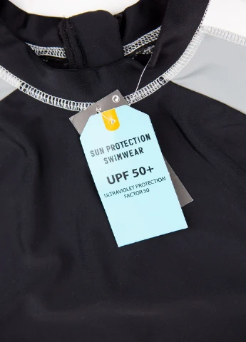 Черная летняя купальный топ Primark