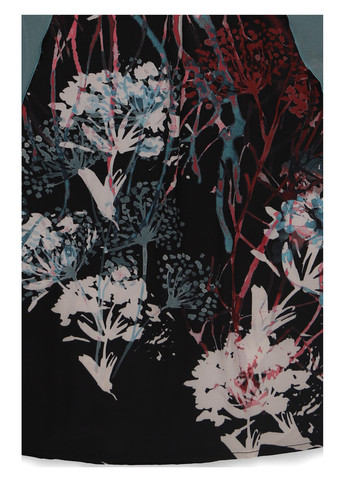 Комбінована кежуал сукня Sara з квітковим принтом