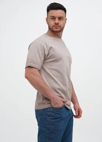 Бежевая футболка Trend Collection