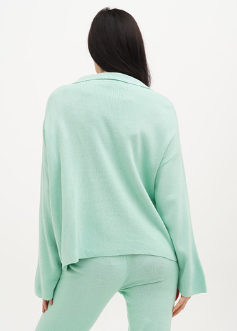 Мятный демисезонный пуловер пуловер Vicolo