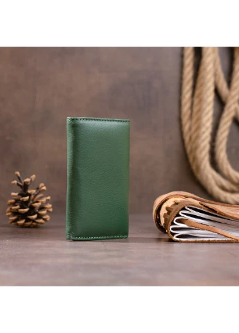 Жіночий шкіряний гаманець-ключниця 12,3х7,3х1 см st leather (229459456)