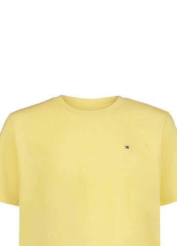 Желтая летняя футболка Tommy Hilfiger