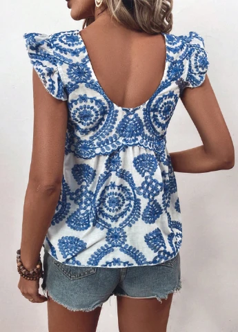 Комбінована блуза SHEIN