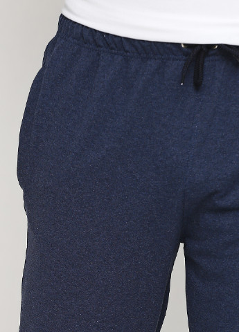 Темно-синие спортивные демисезонные джоггеры брюки Shik