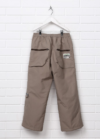 Серые спортивные демисезонные брюки со средней талией Umbro