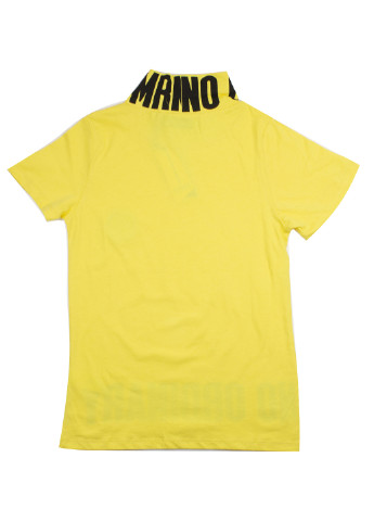 Желтая летняя футболка с коротким рукавом Marions