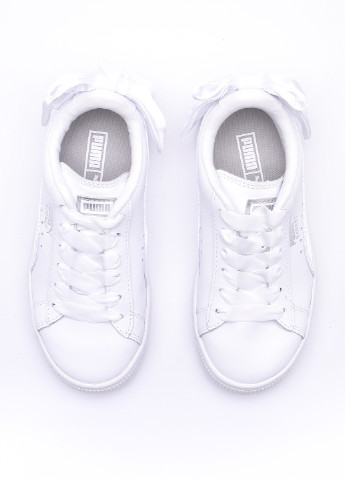 Белые демисезонные кроссовки Puma