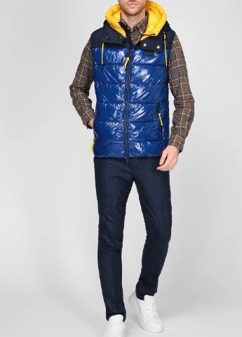 Синий стеганный жилет Man Vest Fix Hood 30K2807 CMP (256501869)