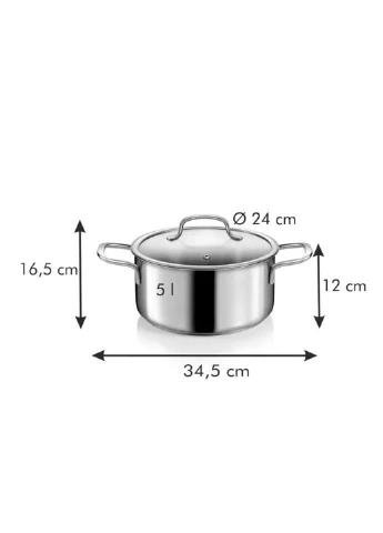 Кастрюля Optima 24см 5л Tescoma (255274297)