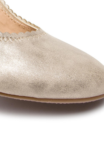 Напівчеревики Clara Barson WYL1671-1 Clara Barson туфлі-човники однотонні золоті кежуали