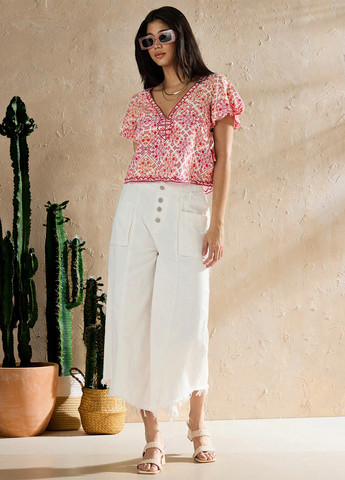 Комбінована блуза SHEIN