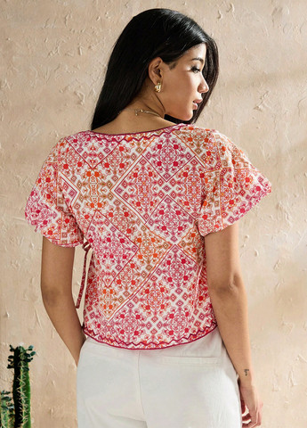 Комбінована блуза SHEIN