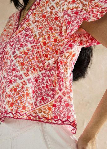 Комбінована блуза SHEIN