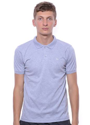 Сиреневая футболка-поло для мужчин Troll однотонная