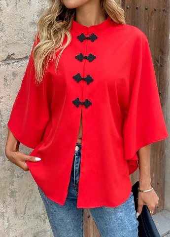 Червона блуза SHEIN