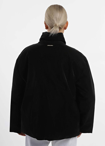 Чорна демісезонна куртка Armani Exchange