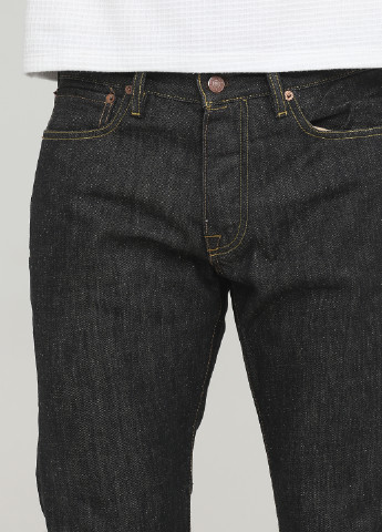 Черные демисезонные прямые джинсы Ralph Lauren
