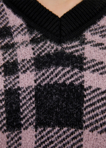 Комбинированный демисезонный пуловер Sewel