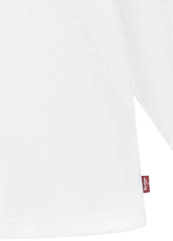 Білий демісезонний комплект (лонгслів, джинси) Levi's