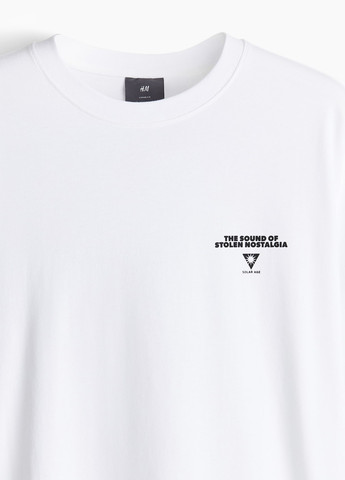 Біла футболка H&M