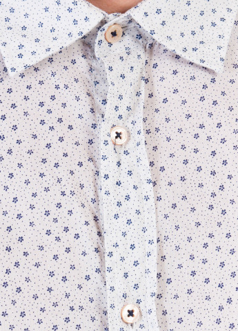 Белая кэжуал рубашка с цветами Jack & Jones