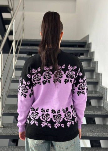 Сиреневый демисезонный джемпер джемпер No Brand