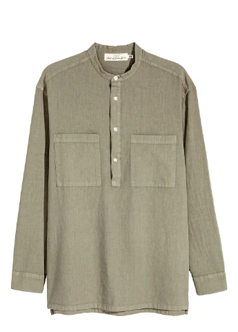 Сорочка демісезон,блідо-зелений, H&M (255192685)