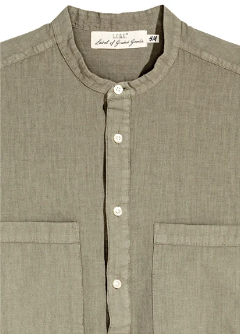 Сорочка демісезон,блідо-зелений, H&M (255192685)