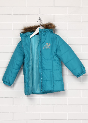 Голубая зимняя куртка Bode Zone