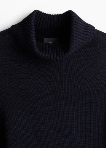 Темно-синій демісезонний светр H&M