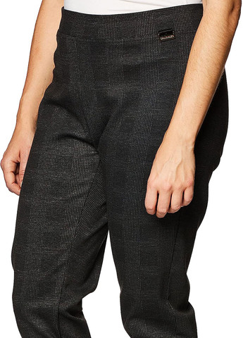 Темно-серые кэжуал демисезонные зауженные брюки Calvin Klein